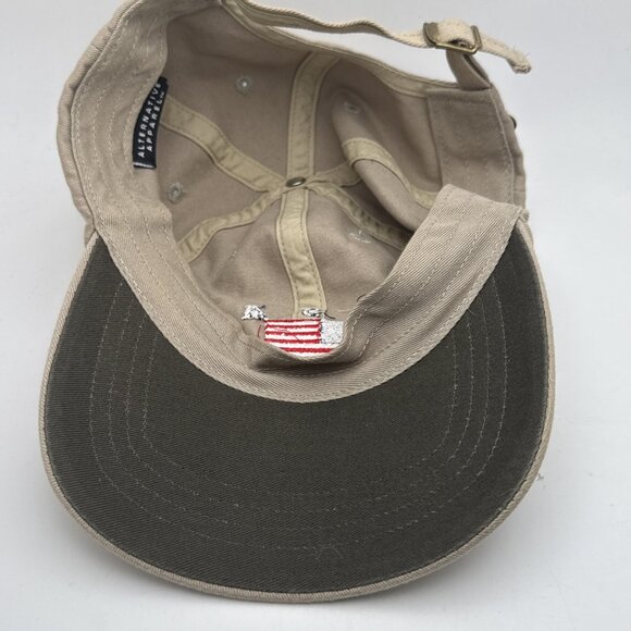 American Flag Hat Cap USA Embroidered Soft Washed Baseball Strapback Adjustable - Picture 4 of 5